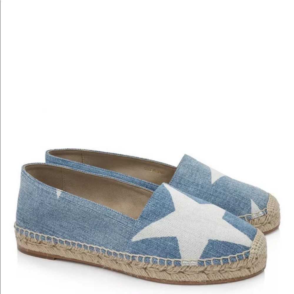 Stella Mccartney Blue Star Espadrilles